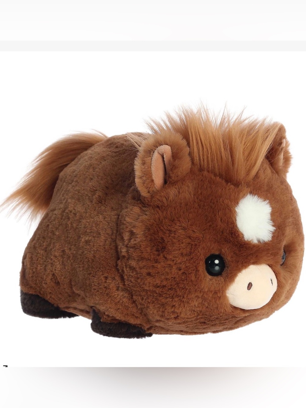 New Aurora Spudsters Hudson Horse Stuffed Plush Animal 10 inches